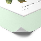 アガタンサスカスタム縁ど ポスター (角)