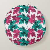 アガテの葉 ラウンドクッション (裏面)