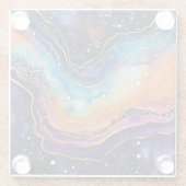 アガテアートコースター ガラスコースター (裏面)