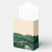 アガテエメラルドグリーン金ゴールドシャンパンベージュ フェイバーボックス (オープン)