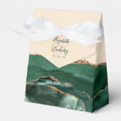 アガテエメラルドグリーン金ゴールドシャンパンベージュ フェイバーボックス (正面サイド)