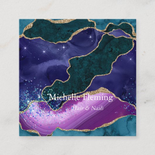 アガテスクエアビジネスカード スクエア名刺 (正面)