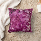 アガテパープル結晶 クッション (ブランケット)