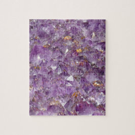 アガテパープル結晶 ジグソーパズル