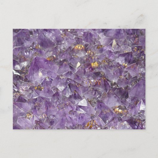アガテパープル結晶 ポストカード (正面)