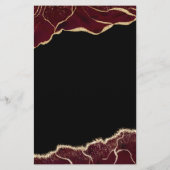 アガテブルゴーニュ誕生日パーティーエイジ招待状 (裏面)