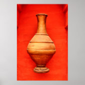 アガディルモロッコメディナ木製花瓶フォークイスラームb ポスター (正面)
