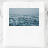 アガディールの風景 長方形シール (バッグ)