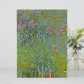 アガパンツスの花(by Claude Monet) カード (スタンド正面)