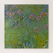 アガパンツスの花(by Claude Monet)