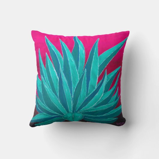 アガベ枕 クッション (裏面)