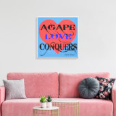 アガペ キャンバスプリント (インサイチュ (リビング))