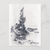 アガマンティカスリバーバイチャールズウッドベリー ポストカード (正面)