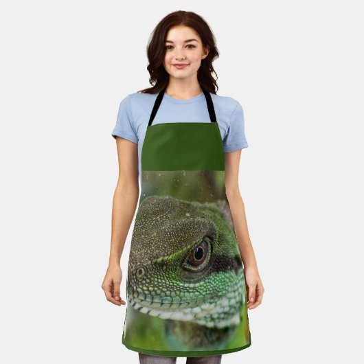 アガマ エプロン (着用した状態)