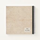 アガリクス・アウグストゥスパーソナライズされたキノコ ノートブック (裏面)