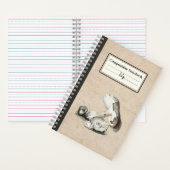 アガリクス・アウグストゥスパーソナライズされたキノコ ノートブック (内側)