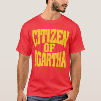 アガルタの市民 内部地球探検家 レトロな信奉者 ベル Tシャツ