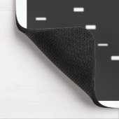 アガロースのゲルのDNAのハート マウスパッド (コーナー)