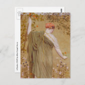 アガーデンバイアルバートジョセフムーアヴィンテージポートレート ポストカード (正面/裏面)