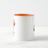 アガーリープリコットプードルオフリーシュアート™ マグカップ (中央)