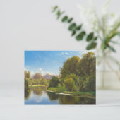 アガールストリーム絵画ランドスケーズ ポストカード (スタンド正面)