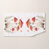 アガ鮮やかルキノコと植物性の要素をフライ バスタオルセット (ハンドタオル)