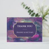 アキはっきりしたリ絵画ルサンキューカード 招待状 (スタンド正面)