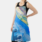 アキカラフルリ絵画リックの背景。 エプロン (インサイチュ)