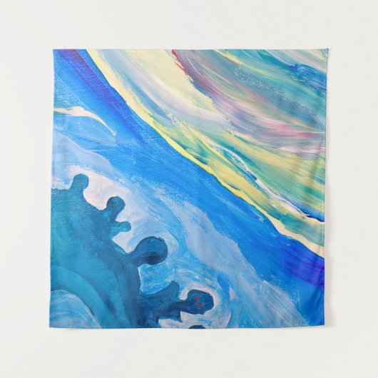 アキカラフルリ絵画リックの背景。 タペストリー (正面)