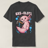 アキシオロトル4 Tシャツ (デザイン正面)