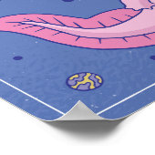 アキソロテルス宇宙飛行士 ポスター (角)