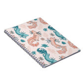 アキソロトル可愛い柄かわいい動物 ノートブック (右側)