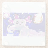 アキソロトル夏 ガラスコースター (裏面)