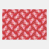 アキソロトル愛 ラッピングペーパーシート (正面2)