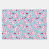 アキソロトル愛 ラッピングペーパーシート (正面)