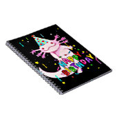 アキソロトル誕生日 ノートブック (右側)