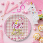 アキソロトル誕生日 ペーパープレート (パーティー)