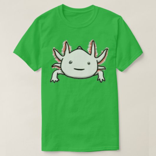 アキソロトル9 Tシャツ (デザイン正面)