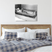 アキテーヌのエレノアの人形 キャンバスプリント (インサイチュ (寝室))