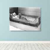 アキテーヌのエレノアの人形 キャンバスプリント (インサイチュ (ウッドフロア))