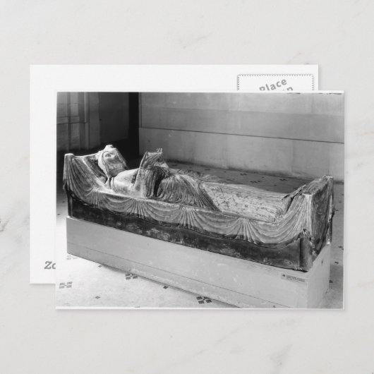 アキテーヌのエレノアの人形 ポストカード (正面/裏面)