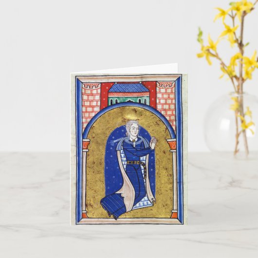 アキテーヌ川 カード (黄色い花)