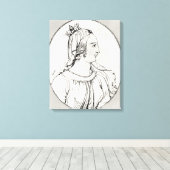 アキテーヌ川 キャンバスプリント (インサイチュ (ウッドフロア))