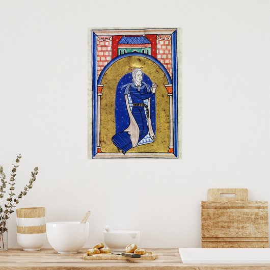 アキテーヌ川 ポスター (キッチン)