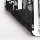 アキテーヌ盆地のヘンリー二世エレノアの彫像 マウスパッド (コーナー)