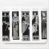 アキテーヌ盆地のヘンリー二世エレノアの彫像 マウスパッド (正面)