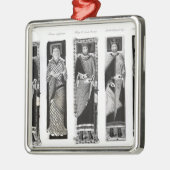 アキテーヌ盆地のヘンリー二世エレノアの彫像 メタルオーナメント (左)