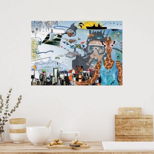 アキノラウデ ポスター (キッチン)