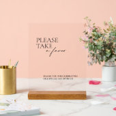 アキモダンリカの印結婚を受ける アクリルサイン (ウェディング)