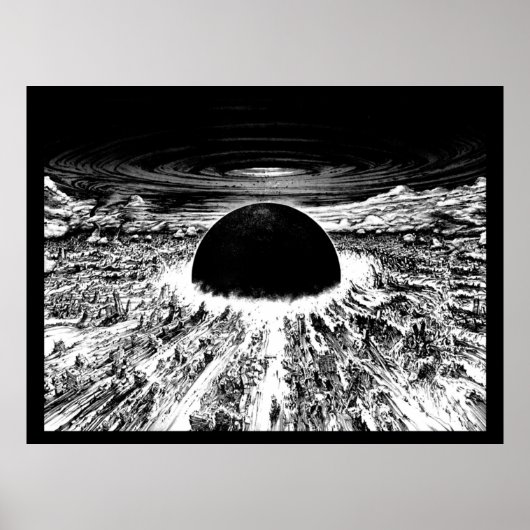 アキラ覚醒ネオ東京爆発 ポスター (正面)